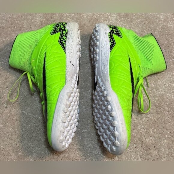 Nike Hypervenom MX Proximo TF Green Strike Bolt Soccer Cleats Turf Woman 9 - Picture 3 of 11